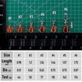 thumbnail image 2 of Dr.Fish 10 Pack Fishing Ball Bearing Barrel Swivels with Oval Split Rings Fishing Swivels Stainless Steel Solid Rings Connector size 5, 2 of 8