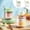 2Pcs Insulated Breakfast Cup Under $5 a1, variant on Fufafayo 430ML Breakfast Cup With Phone Holder, Glass Overnight Oatmeal Cup, Milkshake Yogurt Cup, Glass Cup for Breakfast, Smoothie, Dessert, Built-In Spoon, Home Kitchen Use