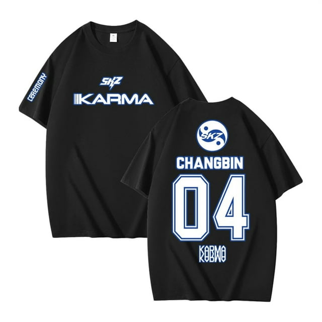 Stray Kids Hoodie Long Sleeve Pullover Stray Kids Print Sweatshirt with Stray Kids Lettering Design for Everyday Wear Black L