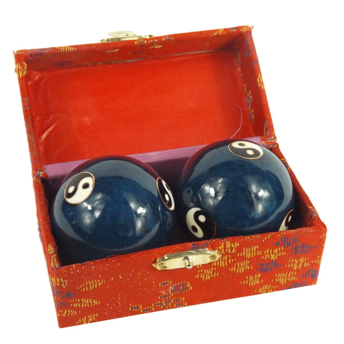 Baoding Health Balls Chinese Exercise Stress Balls Craft Collection(Yin