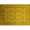 thumbnail image 1 of Ahgly Company Indoor Rectangle Oriental Yellow Industrial Area Rugs, 2' x 5', 1 of 4