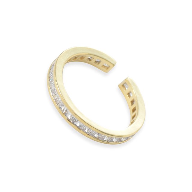 Jumpingount Anillo de apertura para mujer, joyería de mano decorativa, decoración de vestir de diamantes de imitación brillantes a la moda, artesanía Ropa, zapatos y accesorios Miscelánea Jumpingount AP014932-00