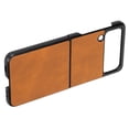 thumbnail image 1 of Fdit Mobile Phone Case, Shockproof Phone Leather Case For Galaxy Z Flip 3, 1 of 8