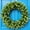White Flower, variant on 24-26'' Large Boxwood Wreath for Front Door, Porch, Window - Foldable Greenery Boxwood Wreaths for Farmhouse Wedding Indoor Outdoor Decor (with Bow)