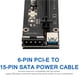 thumbnail image 2 of Ver006S 4Pin Usb3.0 Pci-E A Pcie 1X A 16Xtransfer Tarjeta De Transferencia Cable De Extensión De Gráficos Sweethay EL010922-00, 2 of 6