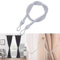thumbnail image 1 of Ropes Tie Backs For Window Curtain Cord Buckle Tiebacks Braided Tie Backs, 1 of 1
