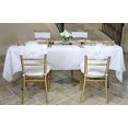 thumbnail image 5 of Linentablecloth 60 X 102-Inch Rectangular Polyester Tablecloth White, 5 of 5