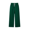 thumbnail image 5 of Nfurl Straight Leg Sweatpants for Women Pockets Elastic Waist Drawstring Workout Casual Pants High Waisted Lounge Pants Trousers Women's Sweatpant Green,M, 5 of 9