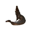 thumbnail image 2 of Nifao Crocodile Outdoor Fountain Statue, Bronze Garden Water Feature Sculpture for Patio & Yard – Garden Water Feature Sculpture, 60"L x 44"W x 44"H, 2 of 12