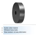 thumbnail image 4 of 4 Packs Rubber Spacers 80mm OD, 12mm ID, 20mm Height Round Anti Vibration Spacer Thick Rubber Washers, 4 of 6