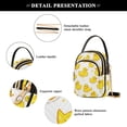 thumbnail image 4 of FORMRS Crossbody Bag for Women Quilted Travel Shoulder Cell Phone Purse with Chain Strap Handbag, Yellow Rubber Ducks, 4 of 7