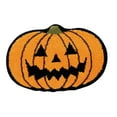 thumbnail image 1 of Alfombra de piso con forma de calabaza Soledad decoración para fiesta de Halloween 60cmx90cm, 1 of 10