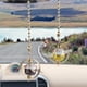 thumbnail image 4 of Riwesomey 1 par de colgantes para Interior de coche, adorno de Animal bonito, decoración de cadena larga, accesorios de diseño automático para Automoción decorativa y accesorios Amarillo Púrpura, 4 of 6