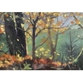 thumbnail image 2 of Strube, Ling 32x24 White Modern Wood Framed Museum Art Print Titled - The Golden Light III, 2 of 4