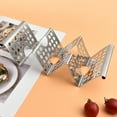 thumbnail image 6 of W-type Stainless Steel Mexican Pancake Rack 430 Stainless Steel Corn Roll Rack, 6 of 7