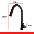 thumbnail image 2 of Grifo para Fregadero MEER Cuello Largo MZM8120 Alta Presión, 2 of 7