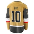 thumbnail image 3 of Men's Fanatics Nicolas Roy Gold Vegas Golden Knights Home Breakaway Jersey, 3 of 3