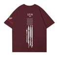 thumbnail image 4 of Trgacdwlo S-5XL Plus Size Womens 250th Anniversary USA Shirt 1776-2026 4th of July Shirts Women America Flag Tops Women, 4 of 4