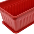 thumbnail image 3 of WRITWAA 2Pcs Wear-Resistant Rectangle Planter For Office Decoration Vegetable Pot, 3 of 6