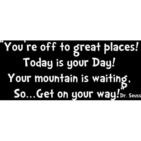 you re off to