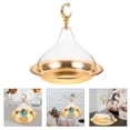 thumbnail image 1 of OUNONA 1 Set Cake Serving Plate With Lid Round Acrylic For Cake Display At Anniversaries, 1 of 8