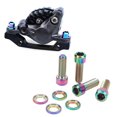 thumbnail image 4 of Disk Brake Screw Washers Set, Screw Washers Set M6 18mm Small Light 4 Sets  For Mountain Bike Colorful, 4 of 8