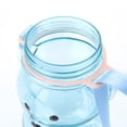 thumbnail image 4 of Botella de agua con pajita de 1400 ml con correa para el hombro para deportes al aire libre (azul), 4 of 9