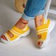 thumbnail image 5 of WILLBEST Sandalias Flexibles Para Mujer Con Tacón Medio De Malla Y Puntera De Goma Deportiva Con Plataforma Cubierta, 5 of 6
