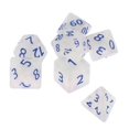 thumbnail image 1 of lionlar 2x7/Set Plastic Polyhedral Dice Set for Dungeons And Dragons Game Toy 7 , as described, 2 Pcs, 1 of 9