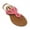 Pink, variant on Victoria K Women's Braided Design Sandals