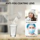thumbnail image 4 of Gafas de seguridad antivaho, paquete de 3 gafas de seguridad, antipolvo, antiarañazos, protección ocular envolvente con lentes transparentes químicas para enfermeras y arquitectos, 4 of 5