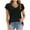 Black, variant on Summer Tops for Women Plus Size Round Neck Loose Sweater European and New Knitted Long Sleeved Sweater V-neck Sweater Womens Blouses Red L
