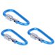 thumbnail image 1 of 3X Mosqueton Metal Multicolor para Linterna Camping Ciclismo, 1 of 4