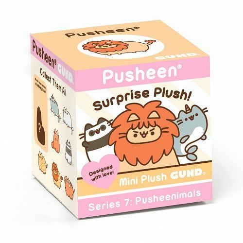 GUND Pusheen Series 7 Blind Box Plush "Pusheenimals" Cheetah 