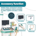thumbnail image 3 of Deluxe Doctor Kit for Kids - 26 Piece Pretend Medical Station Toy Set with Play Stethoscope and Instruments - Perfect Role Play Gift for Toddlers and Children, 3 of 4