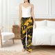 thumbnail image 4 of Balery Urban Graffiti Scorpion Illustration Pantalones de pijama para mujer, pijamas ultraligeros, pantalones de estar por casa-Large, 4 of 6