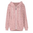 thumbnail image 5 of Puntoco chaqueta de mujer moda abrigo de imitación cálido chaqueta de invierno con cremallera ropa de abrigo de manga larga liquidación de Navidad Puntoco Puntoco-4561, 5 of 5