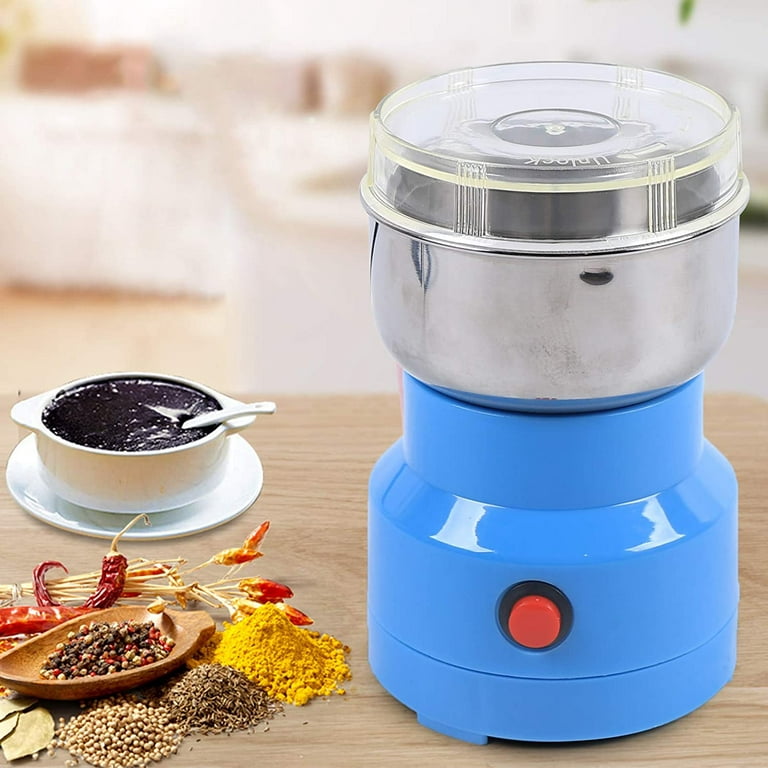 Electric Coffee Mill Pulverizer Household Herb Dry Grinder Grain Grinder  Portable Automatic Small Safe Multifunctional Grinder - AliExpress