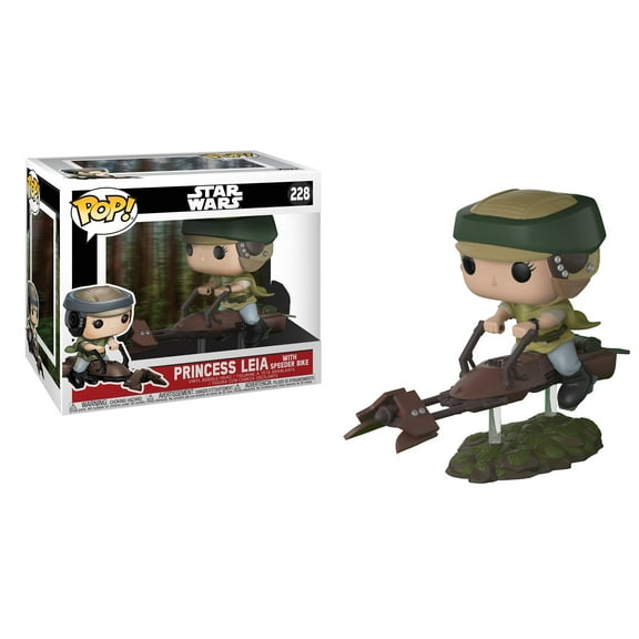 FUNKO POP! DELUXE Star Wars: Leia on Speeder Bike