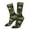 White, variant on Light Green Excavator Crew Socks for Men & Women, Breathable Casual Athletic Ankle Socks