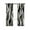 Green, variant on Red Black Grey Moire Blackout Curtains 90 Inches Length, Abstract Modern Geometric Lines Window Treatment Thermal Insulated Drapes for Bedroom Living Room 2 Panels 104x90 Inches