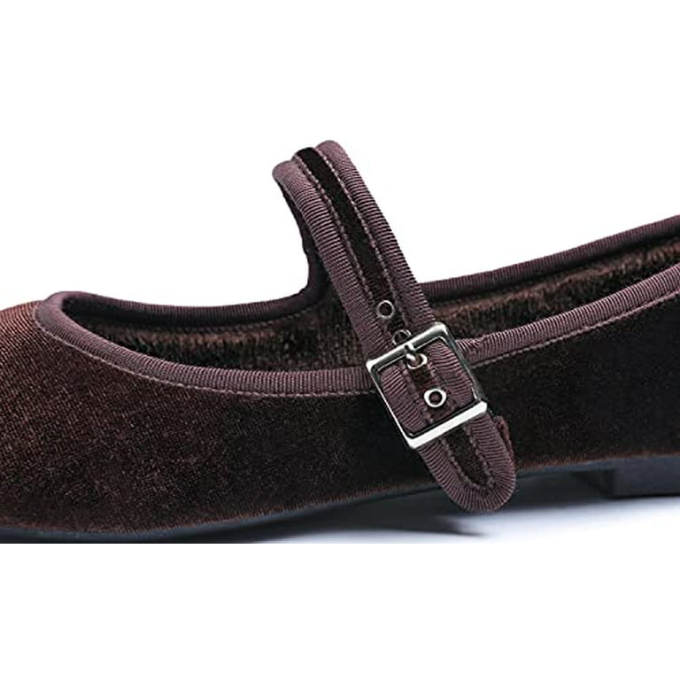 Feversole Women s Soft Cushion Extra Padded Comfort Round Toe Mary