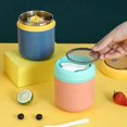 thumbnail image 4 of 530ml/710ml Food Thermal Jar Insulated Soup Cup Thermos Containers Stainless Steel Lunch Box Thermo Keep Hot for School Children, 4 of 9