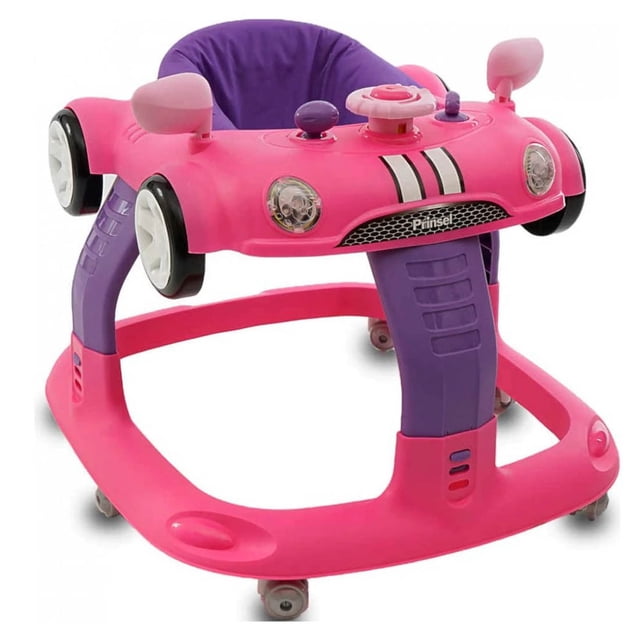 Andadera Prinsel Auto Rosa
