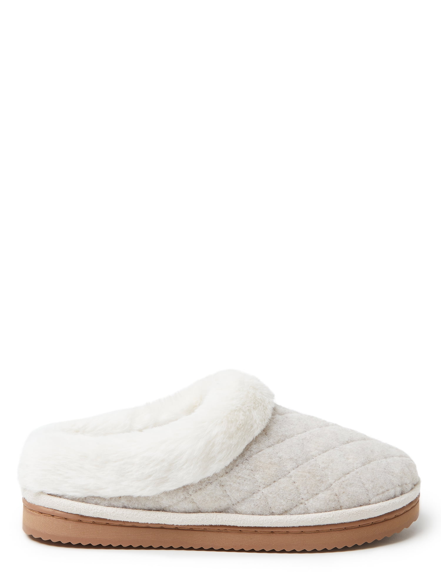 Produkt fætter bandage Dearfoams Cozy Comfort Wool Inspired Scuff Slippers (Women's) - Walmart.com