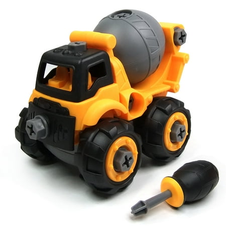 Wistoyz Take Apart Car Construction Toys for 2-3 -4 -5-6-7 Years Old Boys & Girls, STEM Toys with Screwdriver, Build Your Own Car Kit, Toy Cars for 2+ Year Old, DIY Assembling Blender Toy