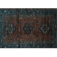 thumbnail image 1 of Ahgly Company Indoor Rectangle Persian Light Blue Traditional Area Rugs, 5' x 8', 1 of 4