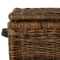 thumbnail image 2 of happimess Michael 35.5" Wicker Storage Trunk, Brown, HPM9004A, 2 of 11