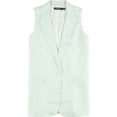 thumbnail image 1 of Ralph Lauren Womens Stretch Fashion Vest, White, Medium, 1 of 2