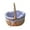 Blue, variant on Large Wicker Picnic Basket with Handles,Handle Sturdy Woven Body with Removable and Washable Lining,Outdoor Camping,Gift Packing,Garden Picking, Storage